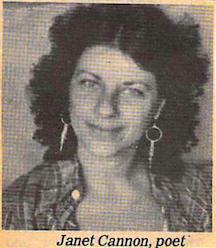 Janet Cannon, Harwood Library, Taos News, Taos, NM, circa_1977