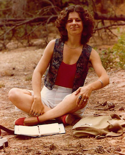 Janet Cannon Reading Her Poetry, DH Lawrence Ranch, NM, circa 1978